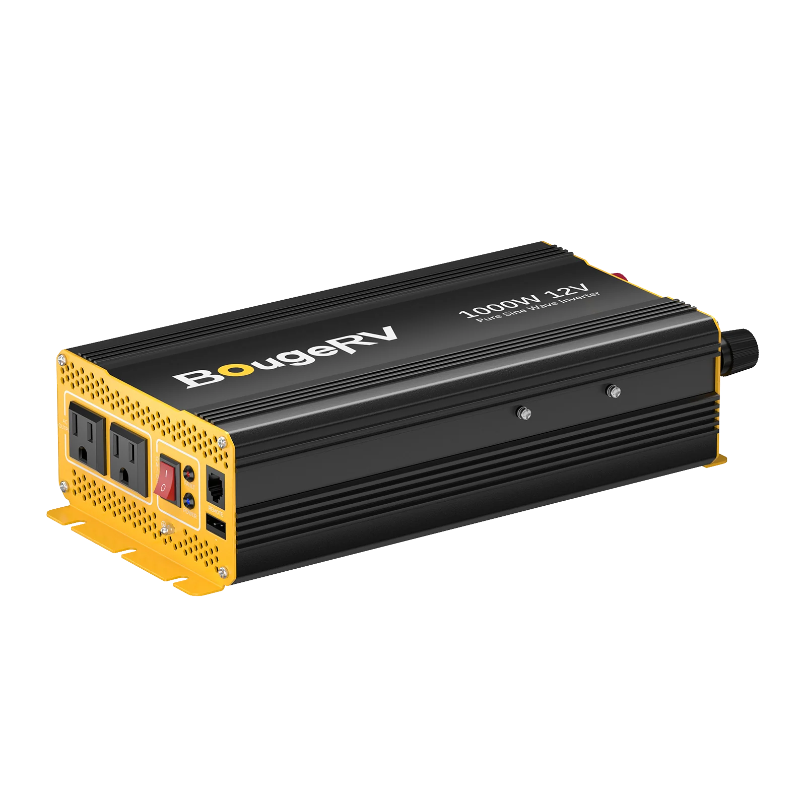BougeRV 1000W 12V Pure Sine Wave Inverter with Bluetooth - Image 4