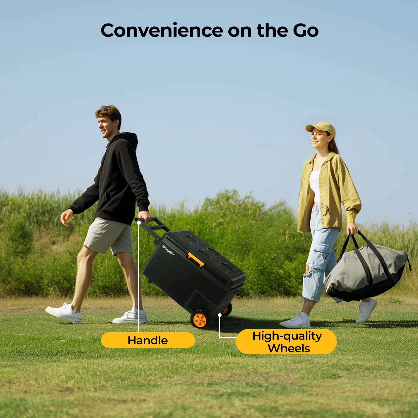 BougeRV CRS 42QT 12 Volt Portable Car Fridge - Image 5
