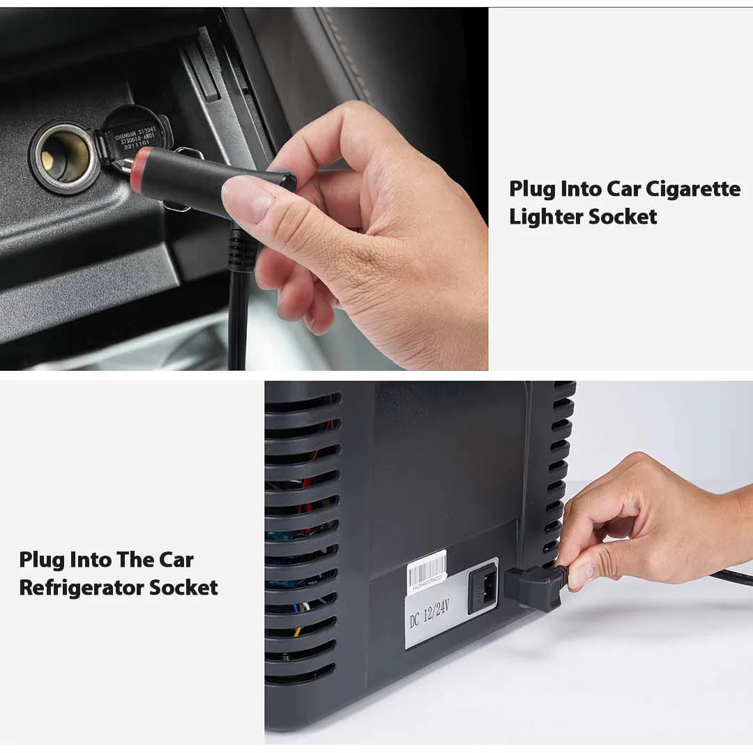 12V/24V DC Power Cord for Car Freezer Portable Fridge - Image 4