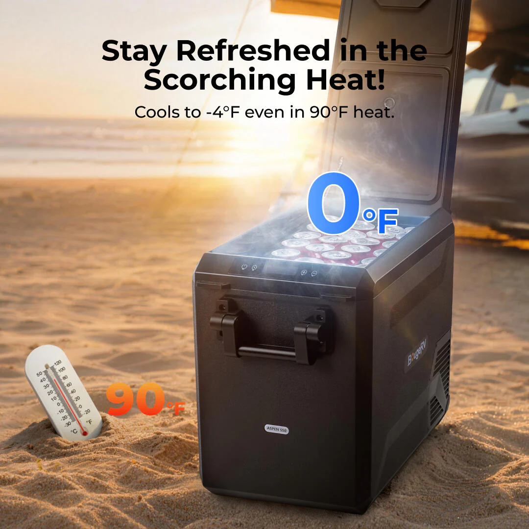BougeRV ASPEN S50 12V 50QT Portable Fridge - Image 10