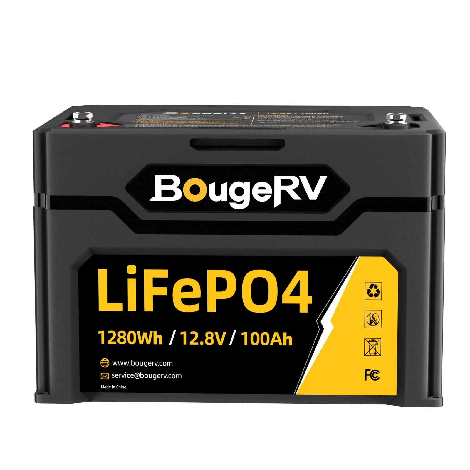 12V 1280Wh/100Ah LiFePO4 Battery - Image 10