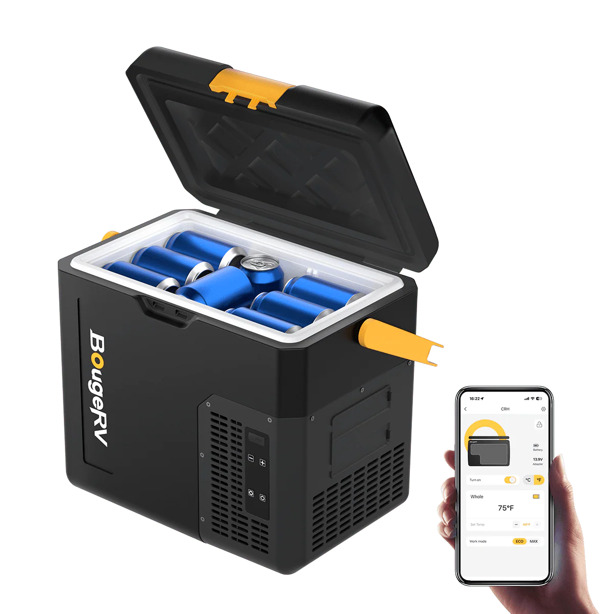 BougeRV CRH 19QT 12V Portable Car Fridge - Image 3