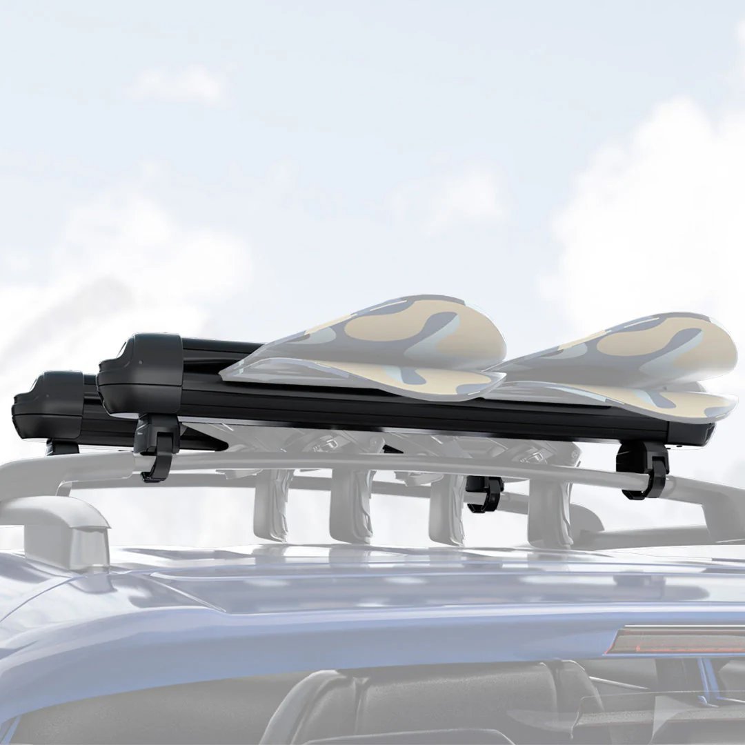 BougeRV 28'' Ski & Snowboard Racks with Anti-Theft Lock - Image 3