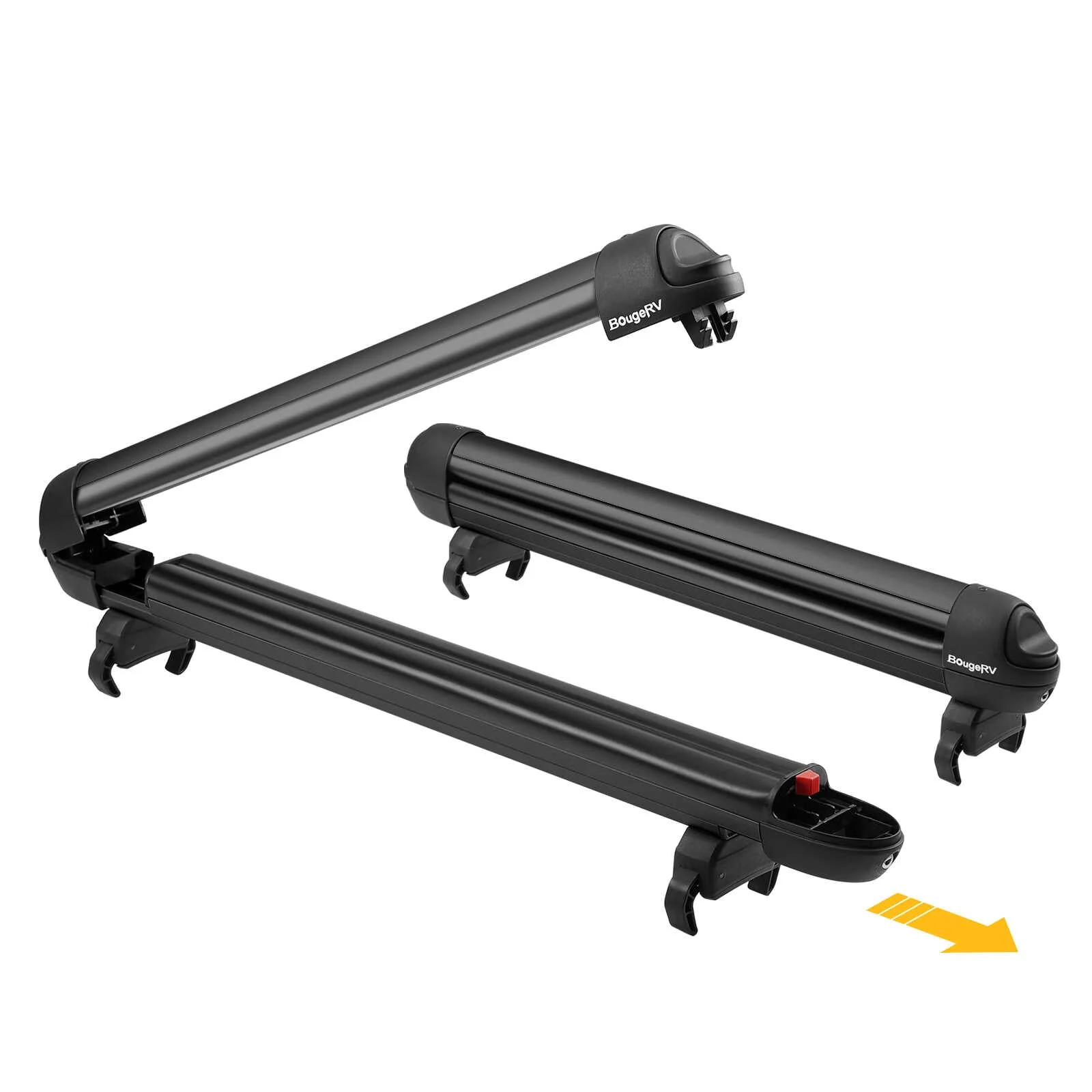 BougeRV 28'' Ski & Snowboard Racks with Anti-Theft Lock - Image 6