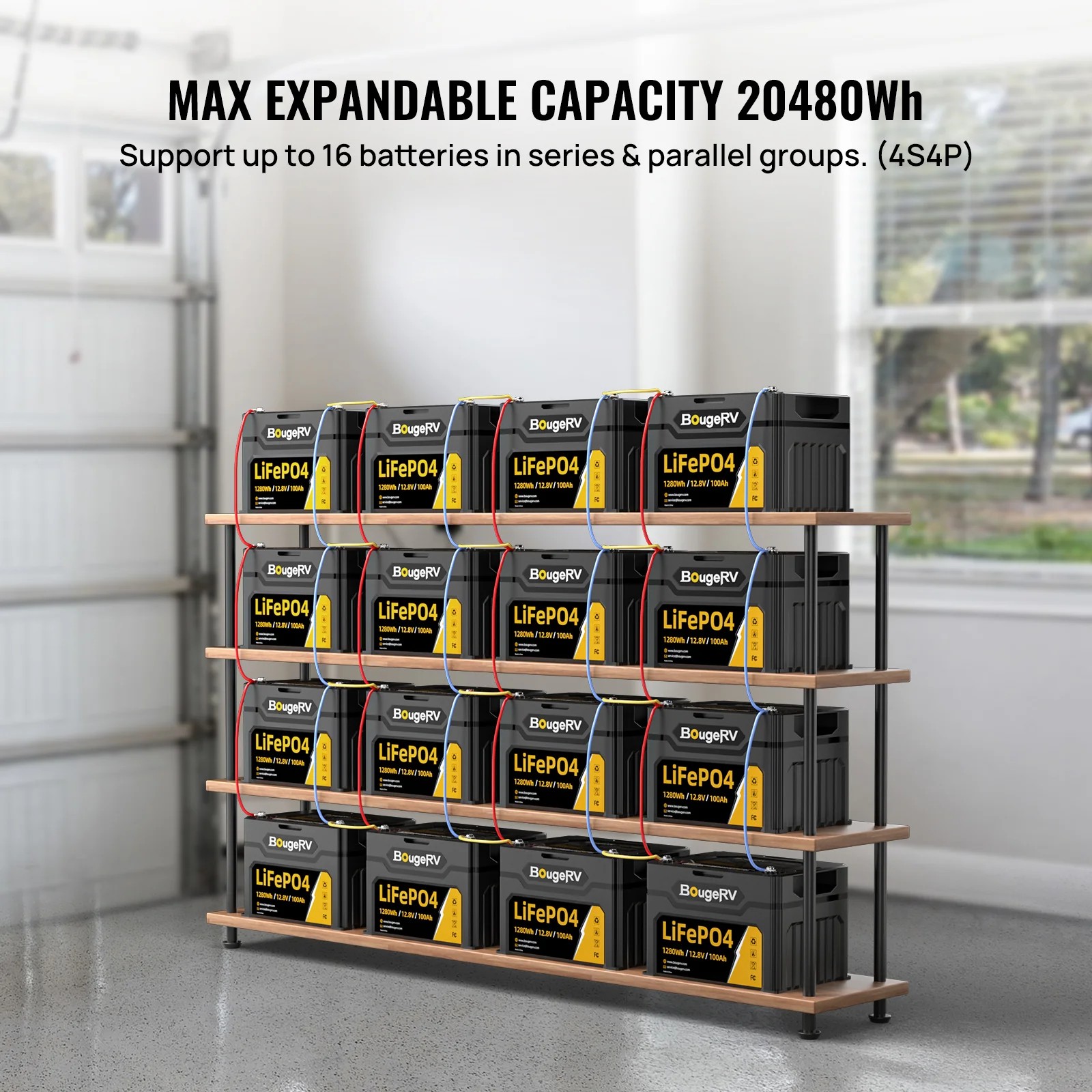 12V 1280Wh/100Ah LiFePO4 Battery - Image 9