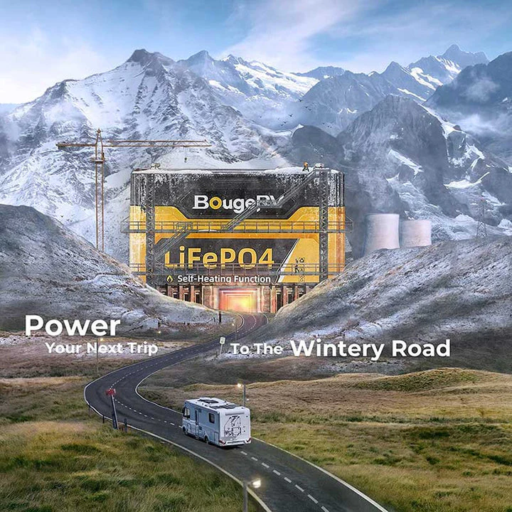 12V 1280Wh/100Ah Self-Heating LiFePO4 Battery - Image 7