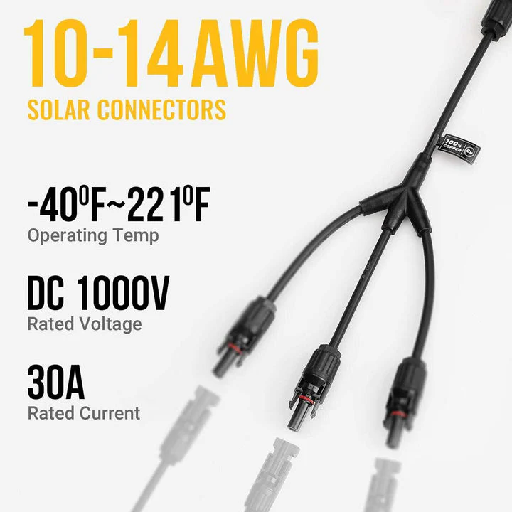 Solar Y Branch Connector 1 to 3(M/FFF and F/MMM) - Image 3