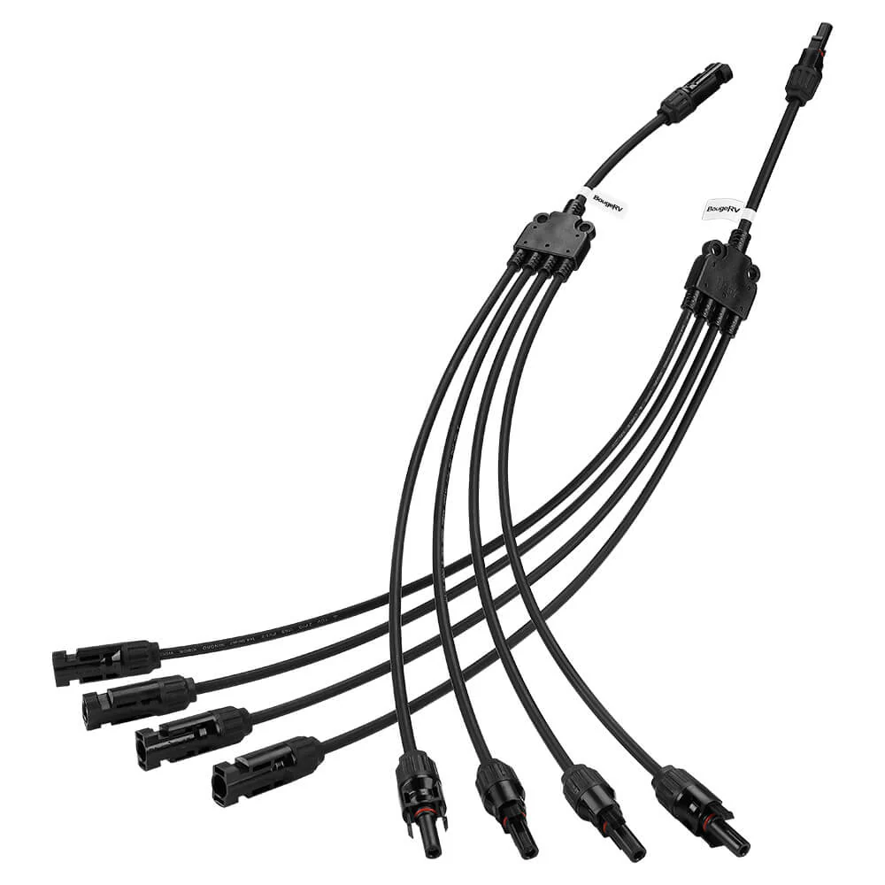 Y Branch Parallel Connectors Extra Long 1 to 4 Solar Cable - Image 7