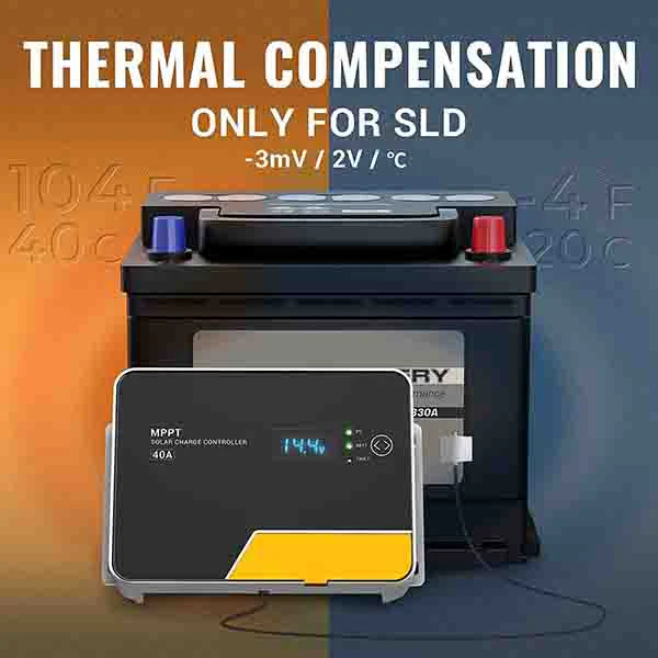 40A MPPT Solar Charge Controller 12V/24V/36V/48V - Image 8