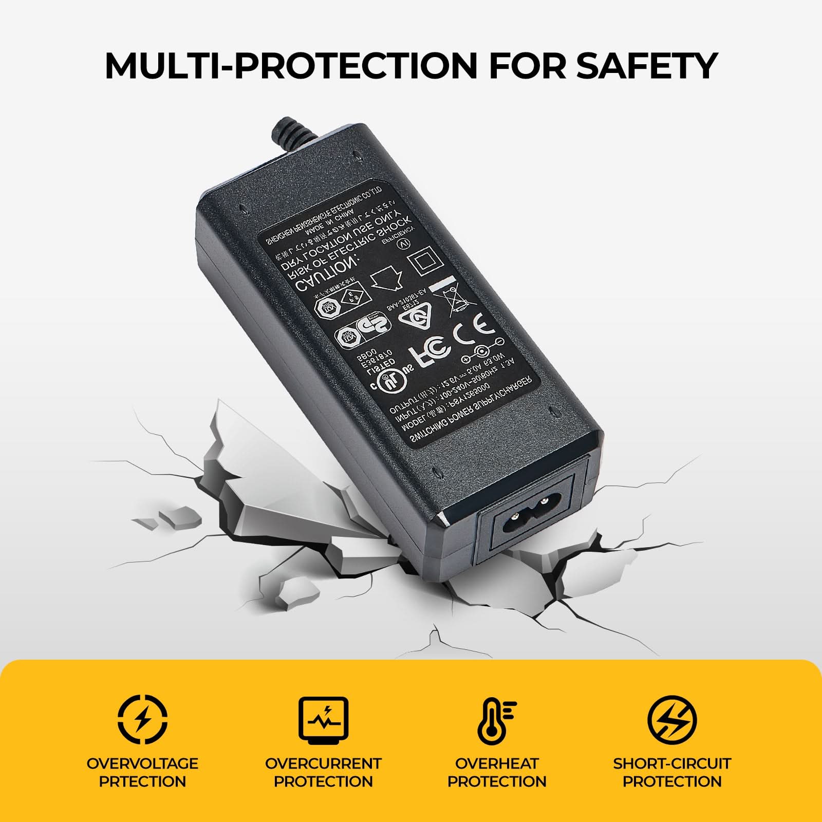BougeRV 63W AC Power Cord for JuiceGo and 220Wh Power Supply - Image 3