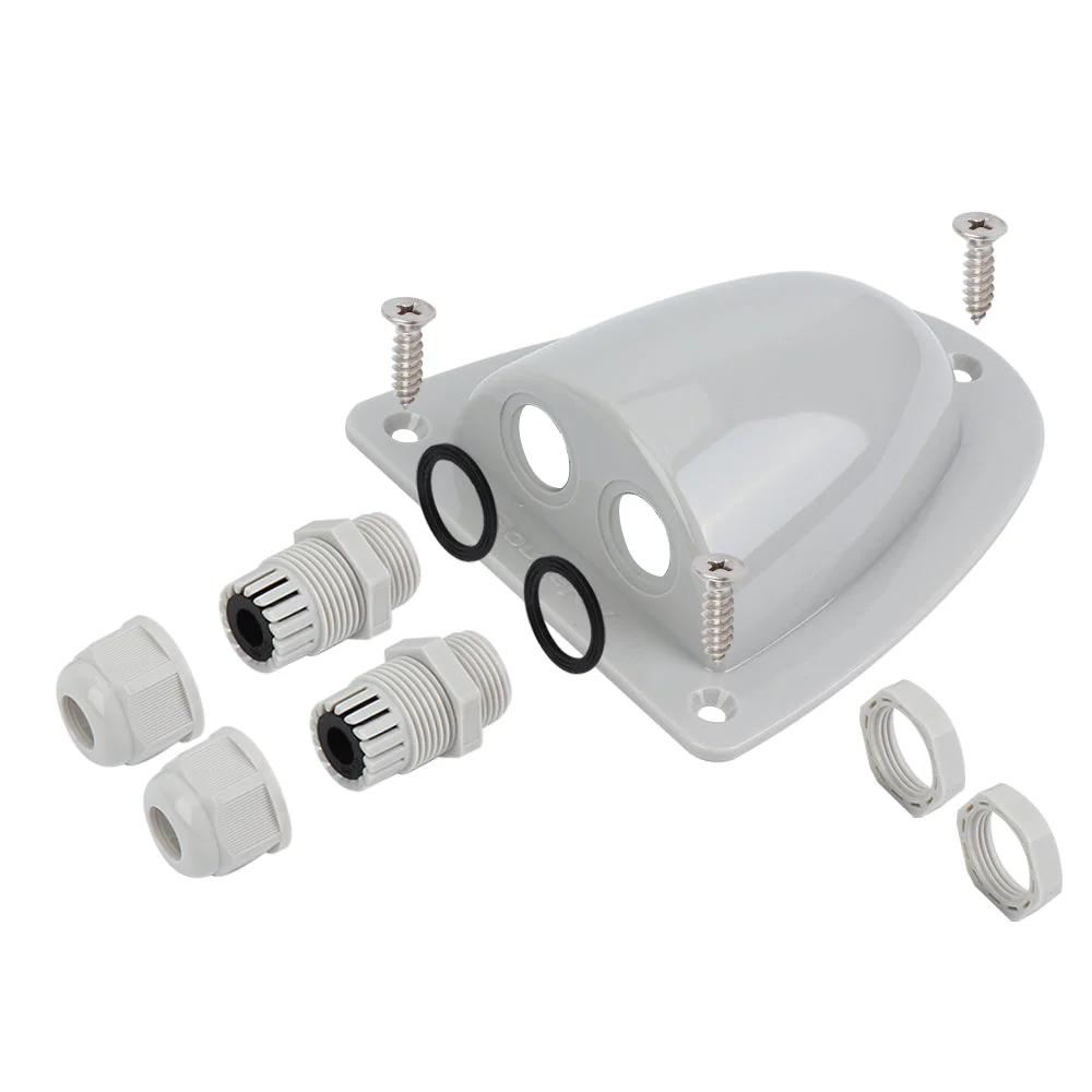 ABS Solar Double Cable Entry Gland Box - Image 5