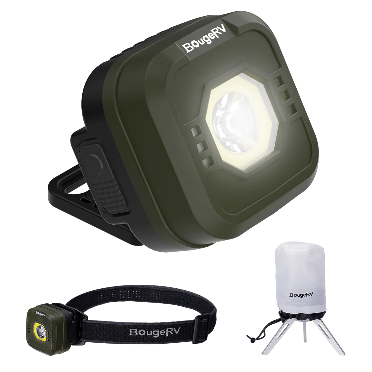 BougeRV AL05 Multifunctional Area Light Rechargeable Outdoor Headlamp - Image 3