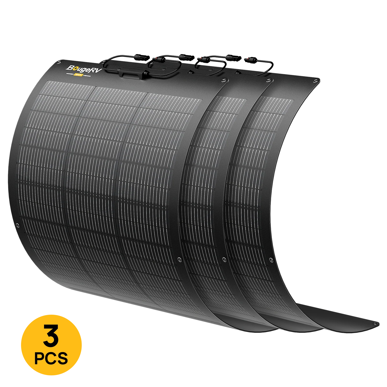 BougeRV Arch 2.0 100W N-Type Fiberglass Flexible Solar Panel - Image 3