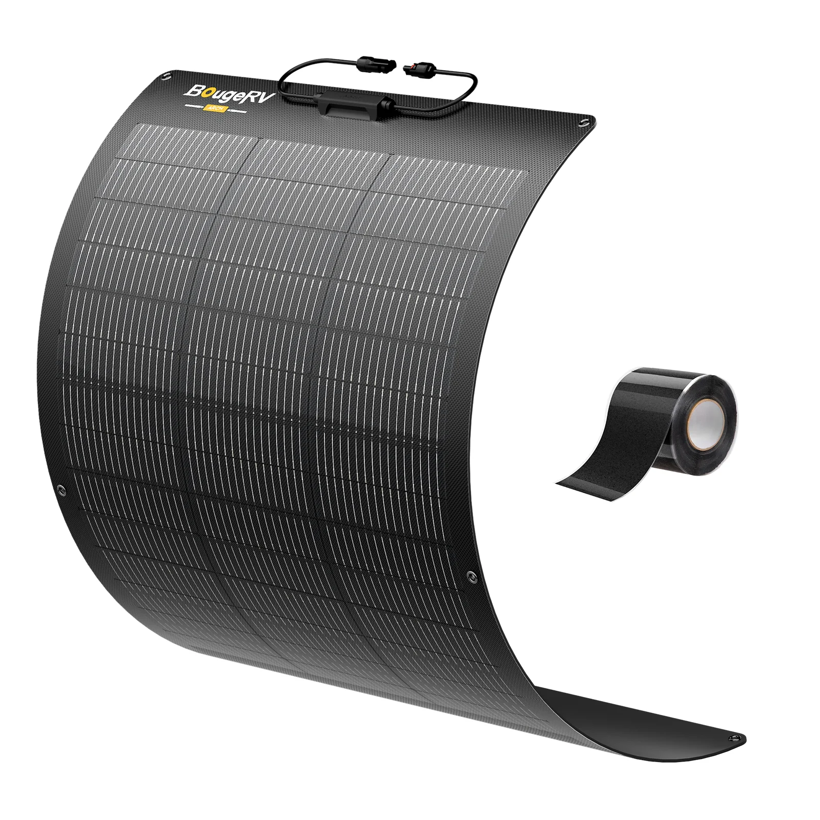 BougeRV Arch 2.0 100W N-Type Fiberglass Flexible Solar Panel - Image 5