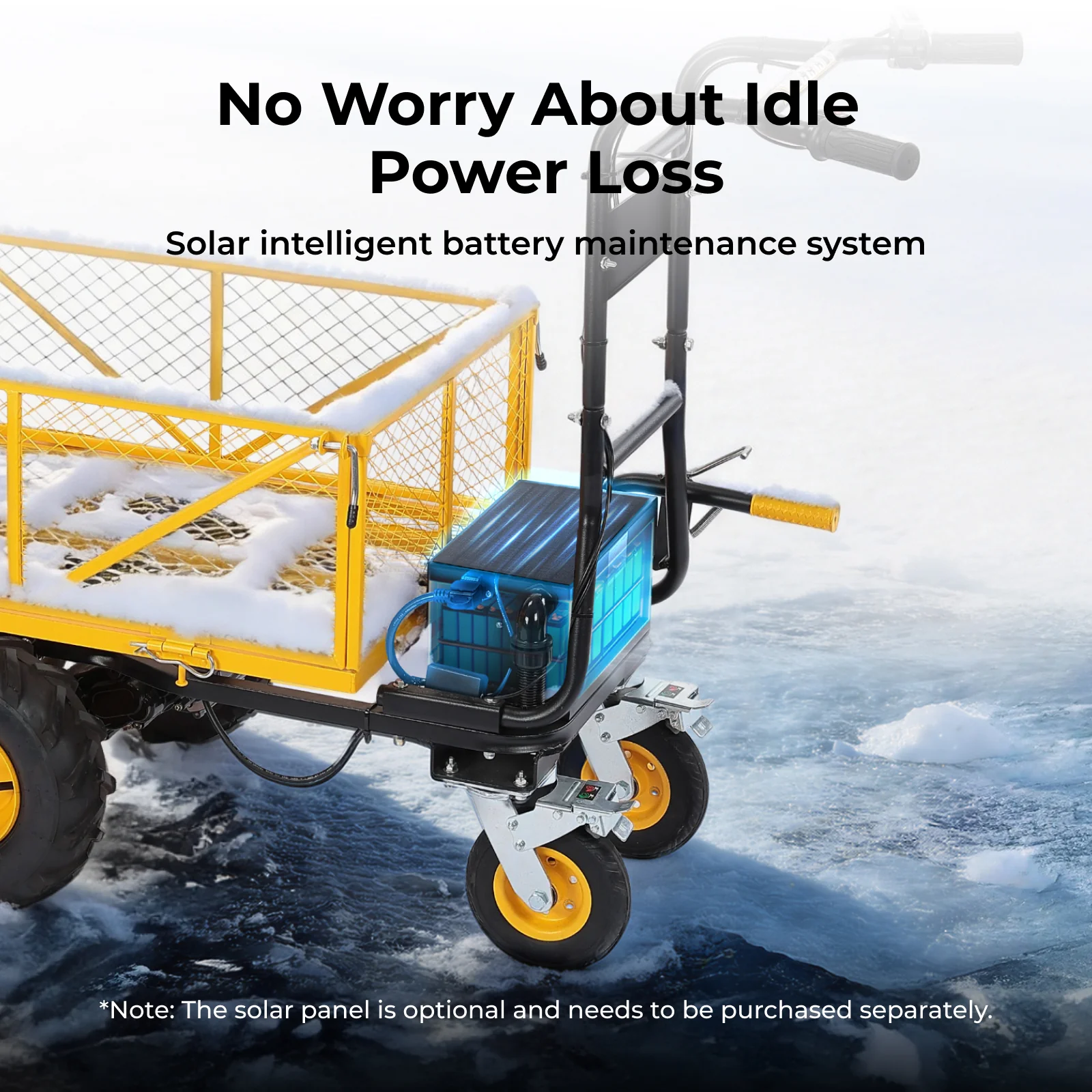 BougeRV GC660 Electric Utility Garden Cart - Image 9