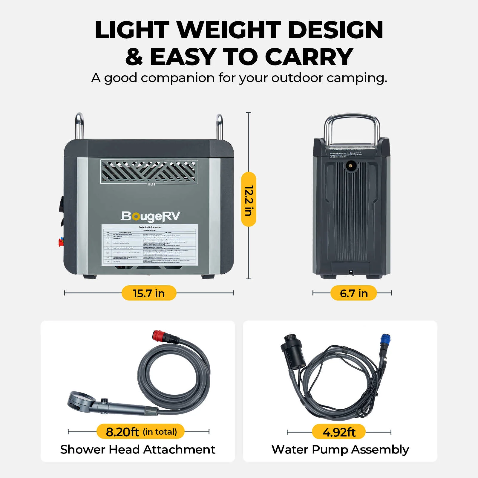 BougeRV Portable Outdoor Adventure Kit - Image 9