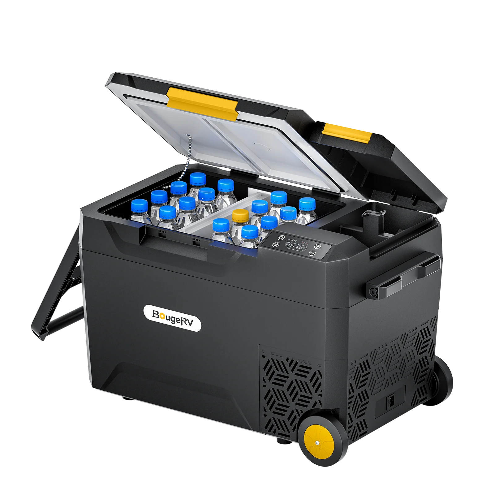 BougeRV CRX2 31QT Battery Powered Insulated Dual-Zone Portable Fridge - Image 3
