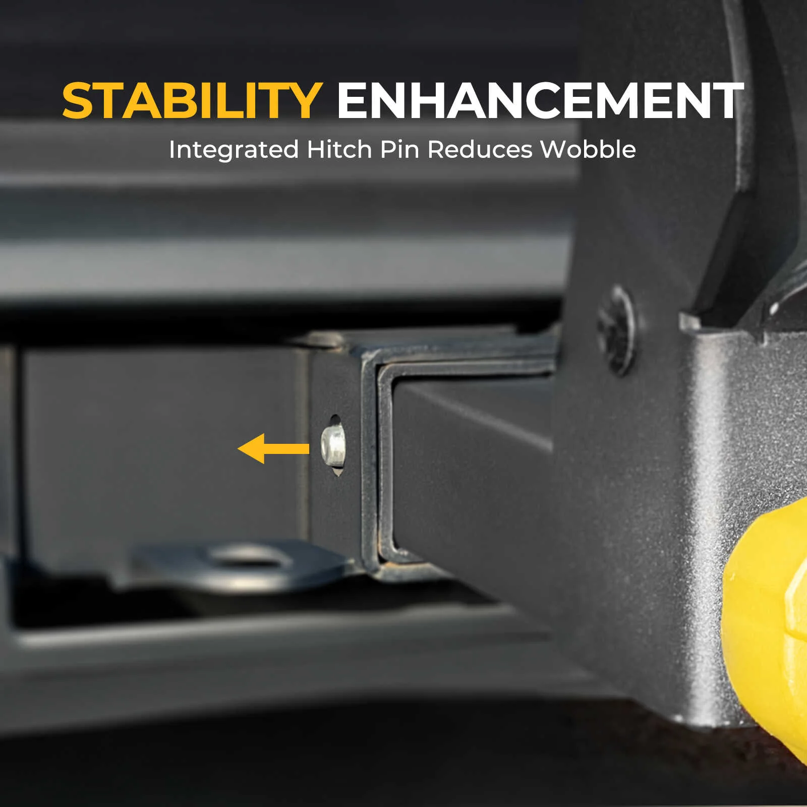 BougeRV Hitch Ski Snowboard Rack with Security Lock - Image 5