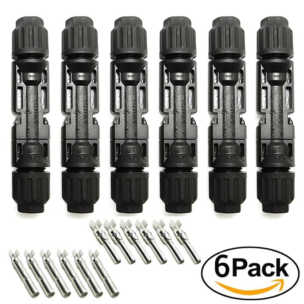 Solar Connectors Crimp Tool Kit for 10/11/12/13 AWG Solar Wire 6 Pairs - Image 6