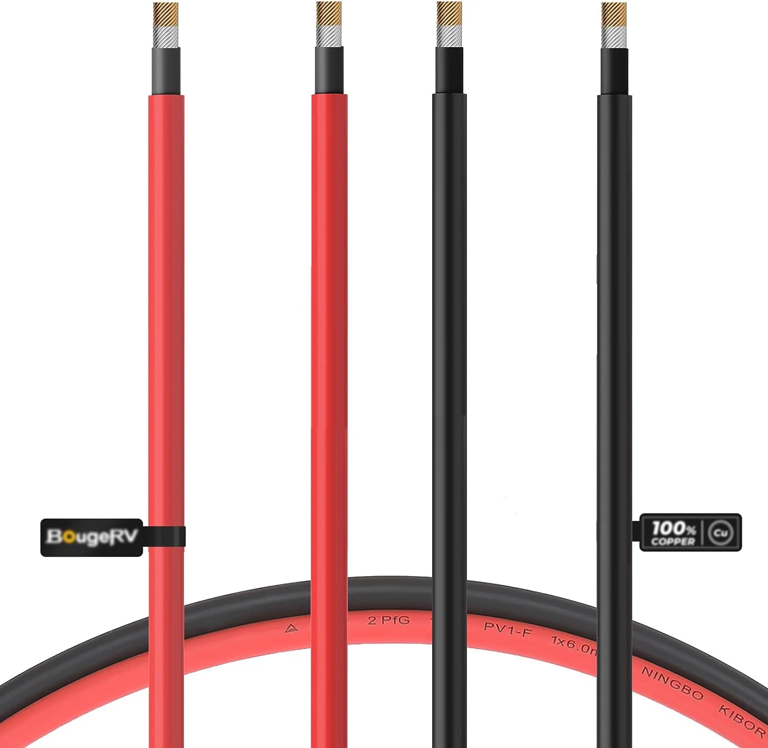 Solar Extension Cable with Extra Free Connectors(xx FT Red+xx FT Black) - Image 12