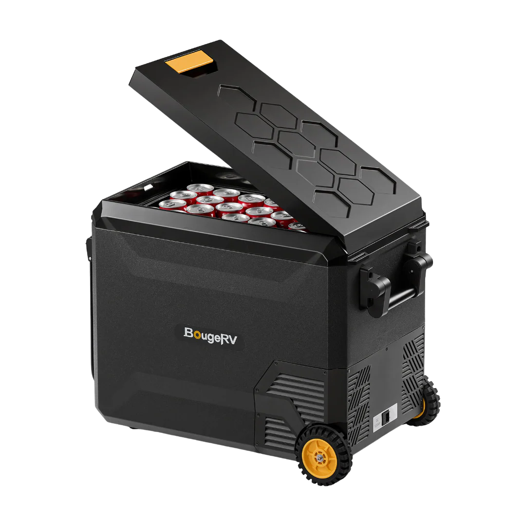 BougeRV ASPEN S50 12V 50QT Portable Fridge with Wheels - Image 12