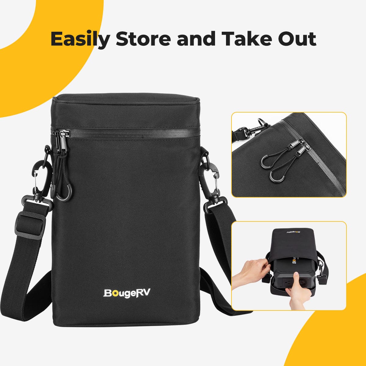 BougeRV Portable Carrying Bag for JuiceGo 240Wh Power Station - Image 3