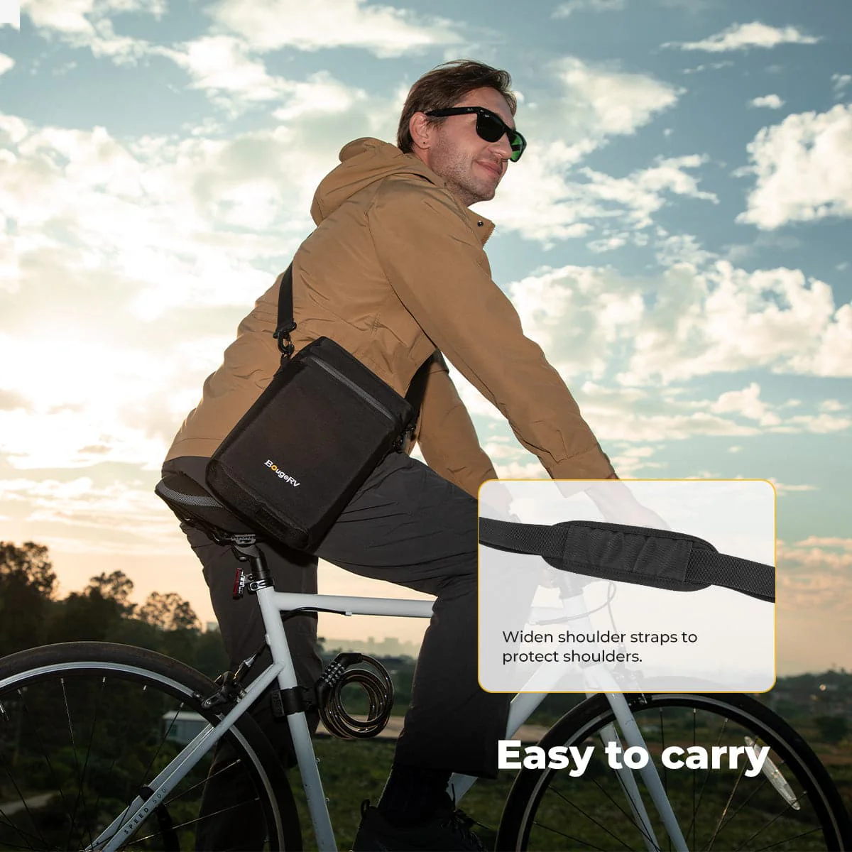 BougeRV Portable Carrying Bag for JuiceGo 240Wh Power Station - Image 4
