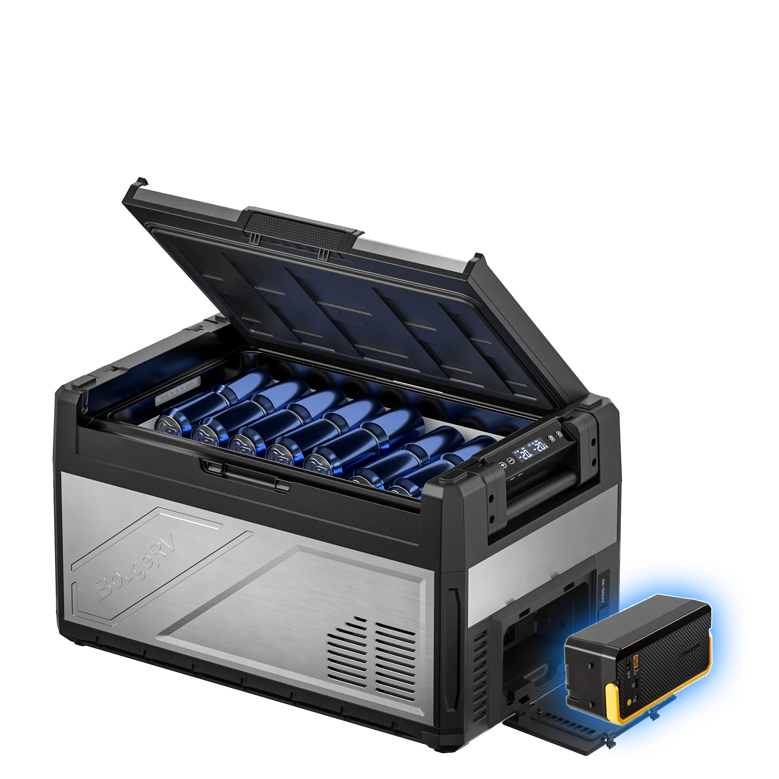 BougeRV Rocky V3.0 41QT Dual Zone 12V Portable Fridge - Image 4