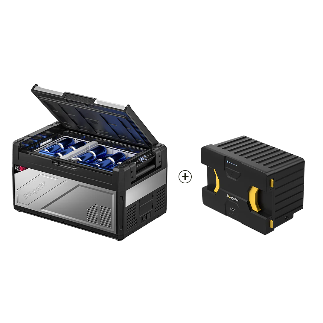 BougeRV Rocky V2.0 41QT Dual Zone 12V Portable Fridge - Image 11
