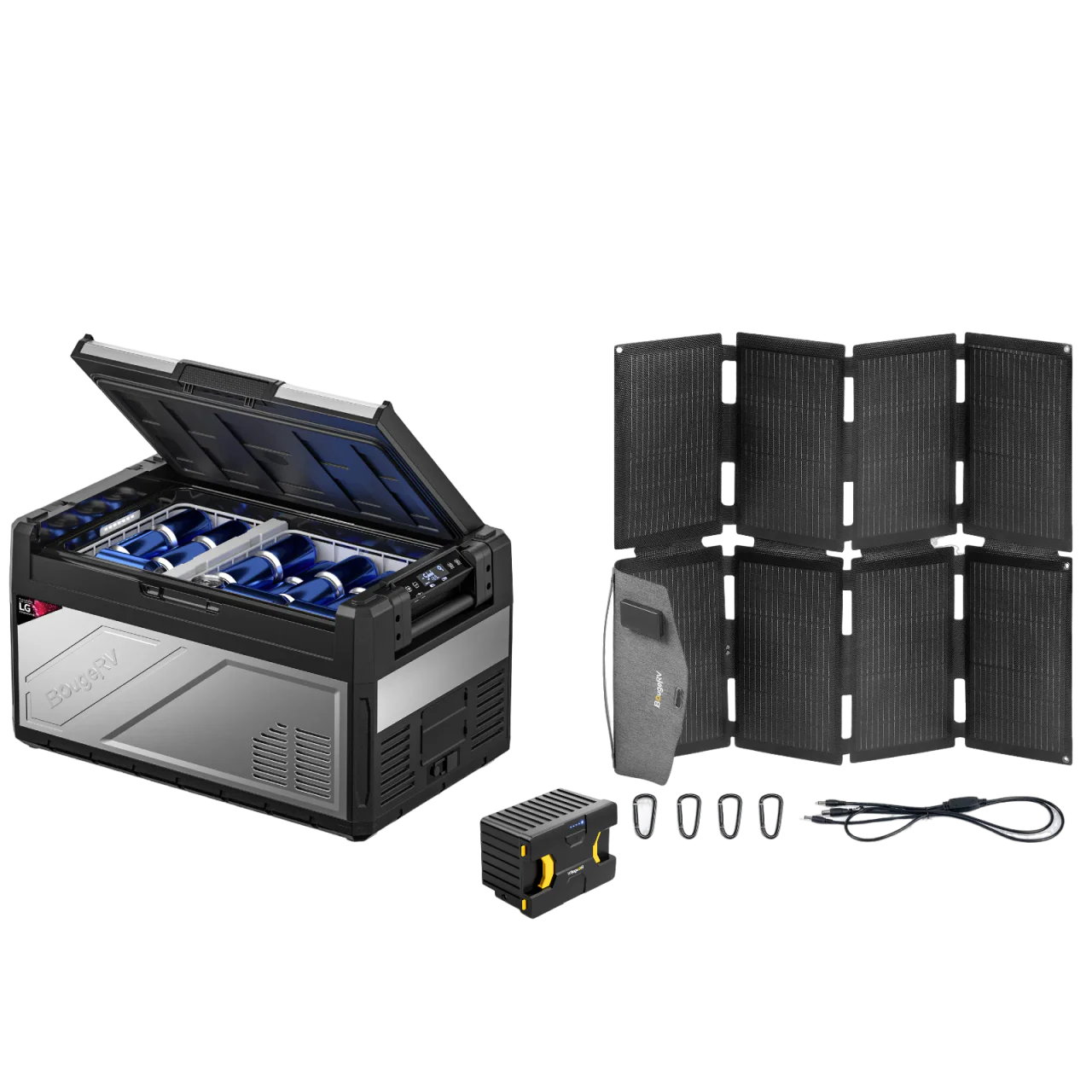 BougeRV Rocky V2.0 41QT Dual Zone 12V Portable Fridge - Image 12