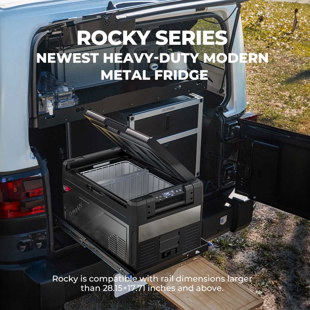 BougeRV Rocky V2.0 41QT Dual Zone 12V Portable Fridge - Image 5