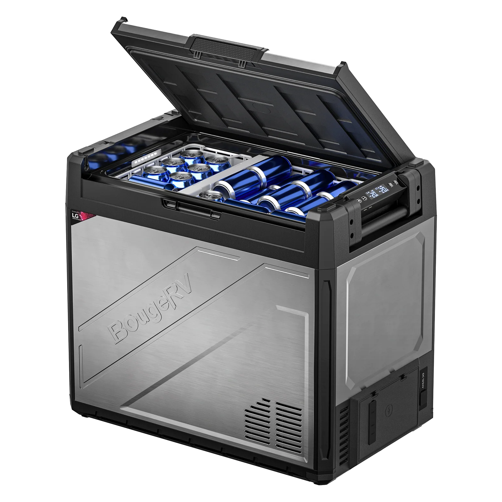 BougeRV Rocky V3.0 81QT Dual Zone 12V Portable Fridge - Image 3