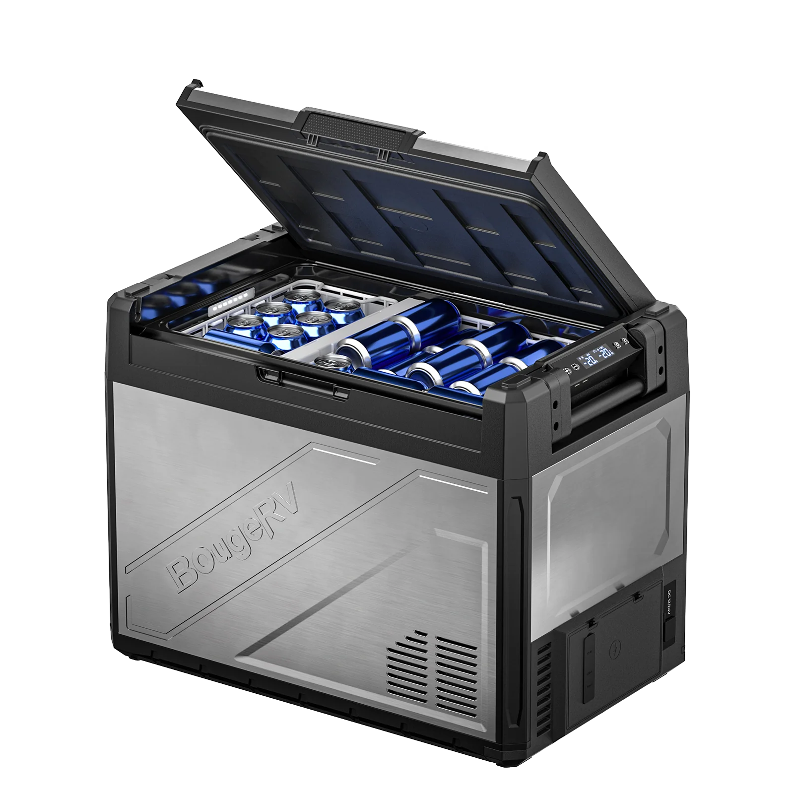 BougeRV Rocky V3.0 69QT Dual Zone 12V Portable Fridge - Image 3