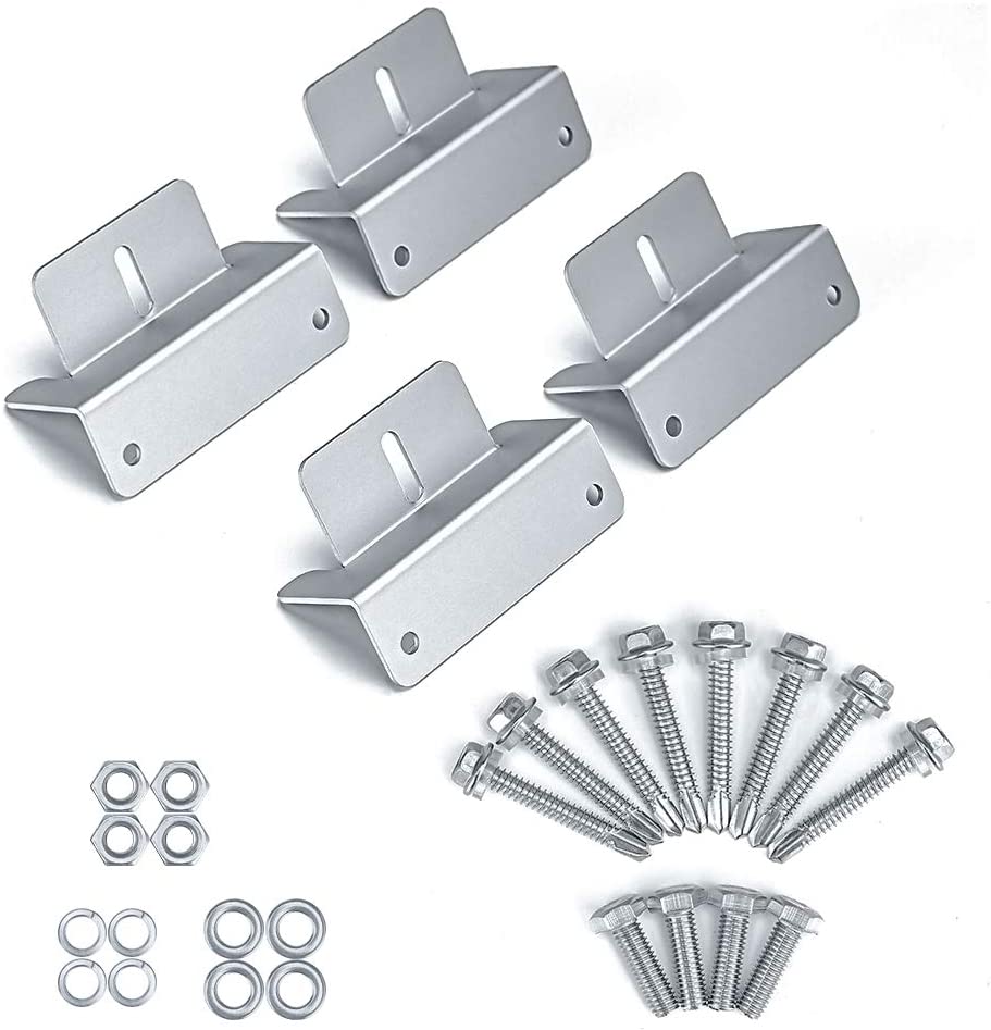 Solar Panel Mounting Z Bracket Mount Kits Supporting - Image 12