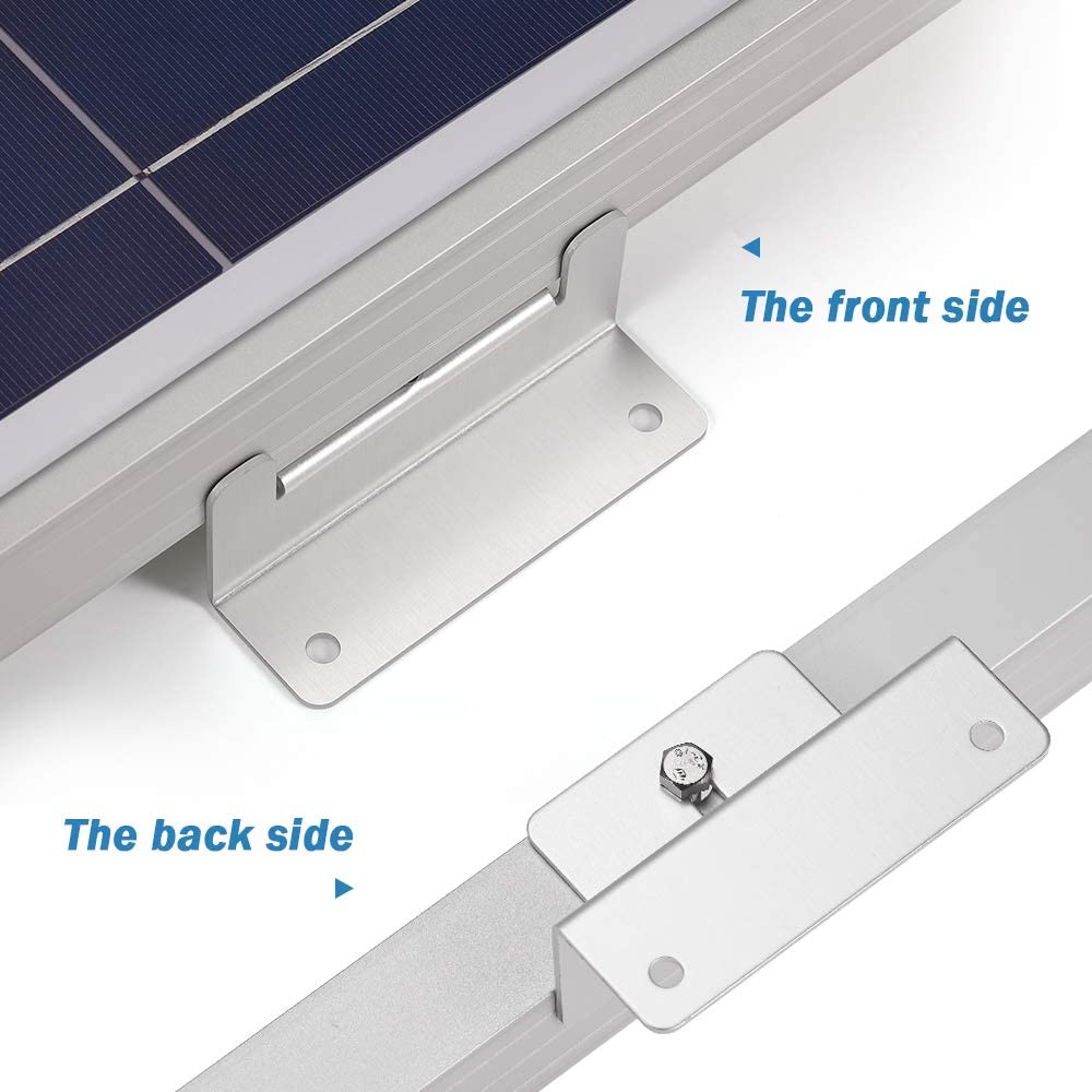 Solar Panel Mounting Z Bracket Mount Kits Supporting - Image 3