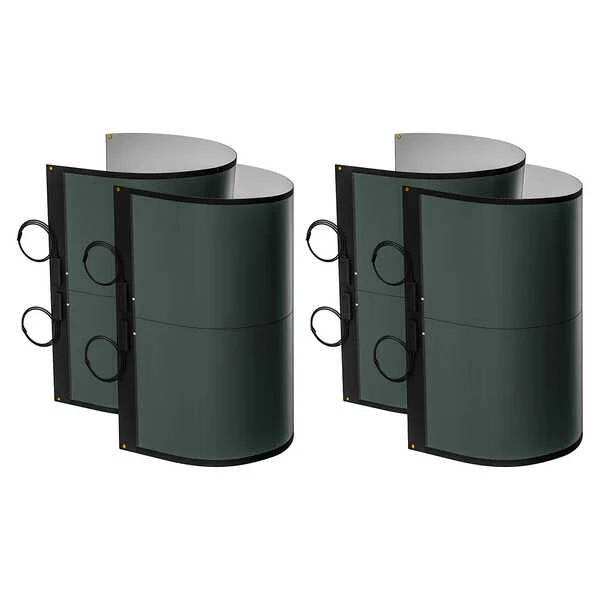 Yuma 100W CIGS Thin-film Flexible Solar Panel with Pre-Punched Holes (Compact Version) - Image 6